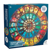 Rompecabezas Circular Barnizado Vitral 500 Piezas