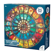 Rompecabezas Circular Barnizado Vitral 500 Piezas