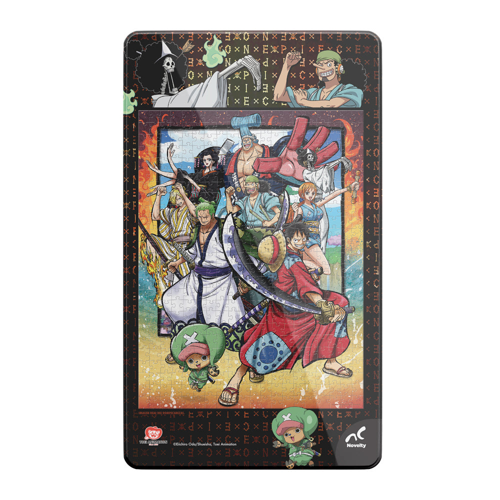 Rompecabezas Coleccionable en Caja Metálica One Piece 500 Piezas