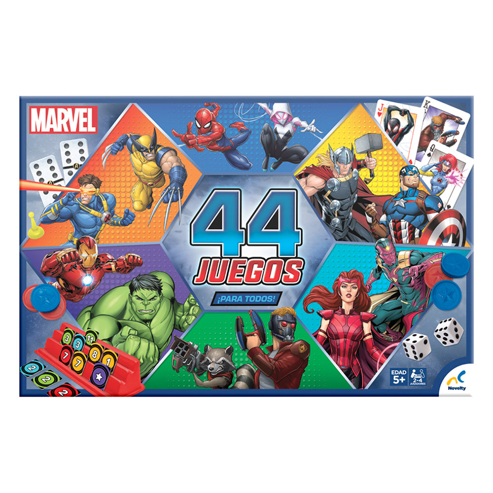 Juego de Mesa 44 Juegos de Marvel
