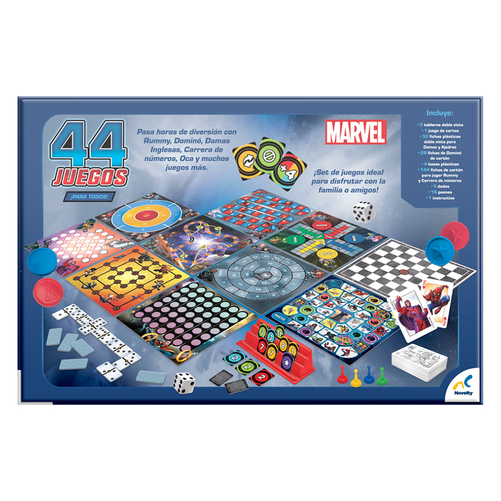 Juego de Mesa 44 Juegos de Marvel