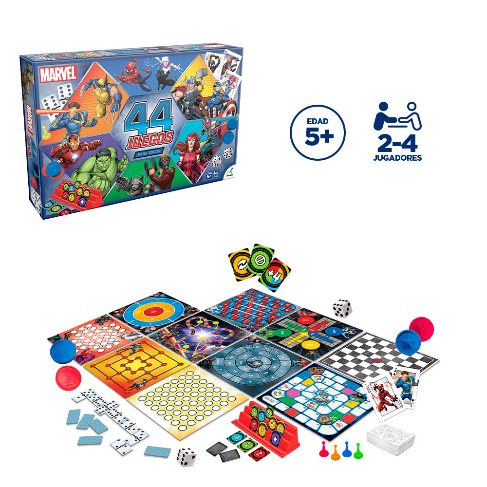 Juego de Mesa 44 Juegos de Marvel