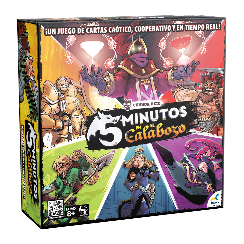 Juego de Mesa 5 Minutos en el Calabozo |  Novelty