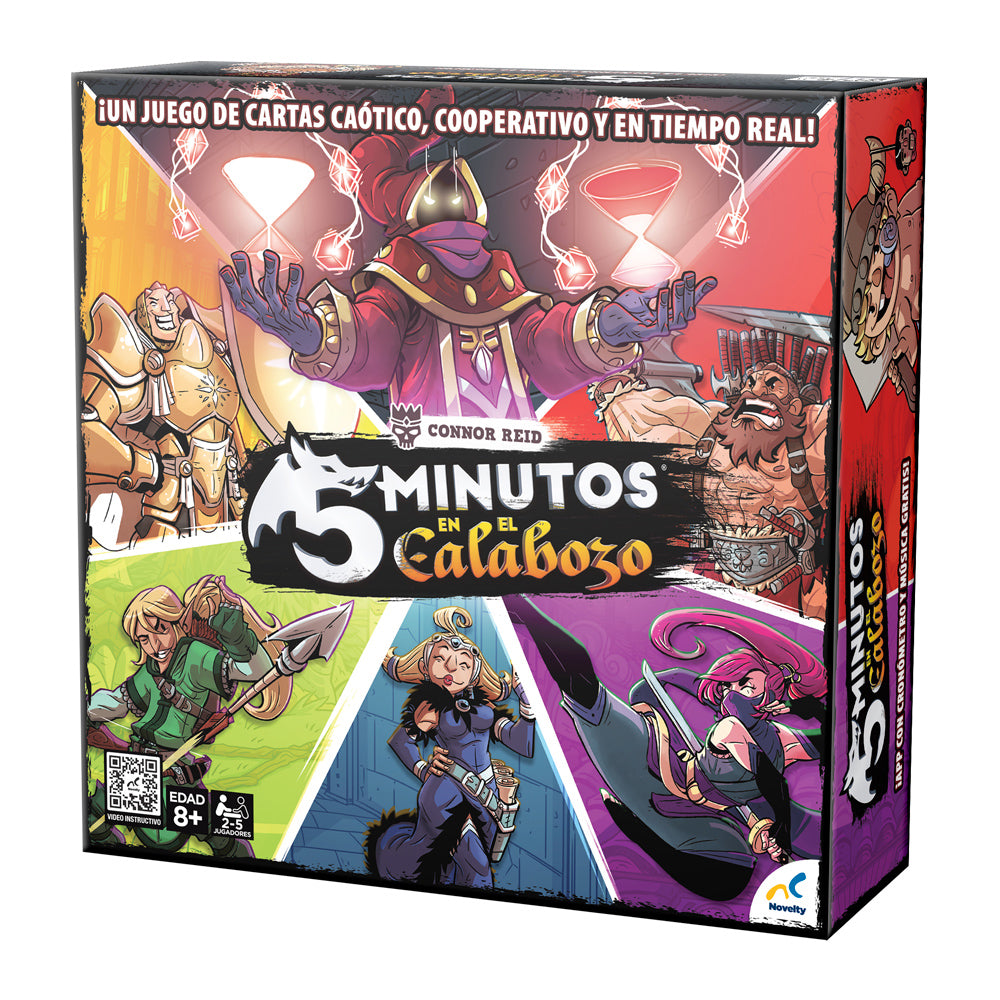 Juego de Mesa 5 Minutos en el Calabozo |  Novelty