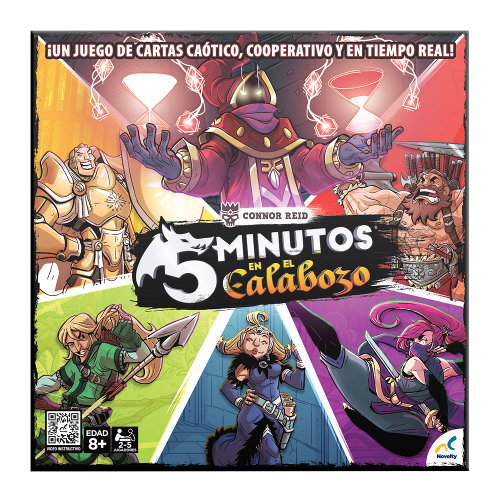 Juego de Mesa 5 Minutos en el Calabozo |  Novelty