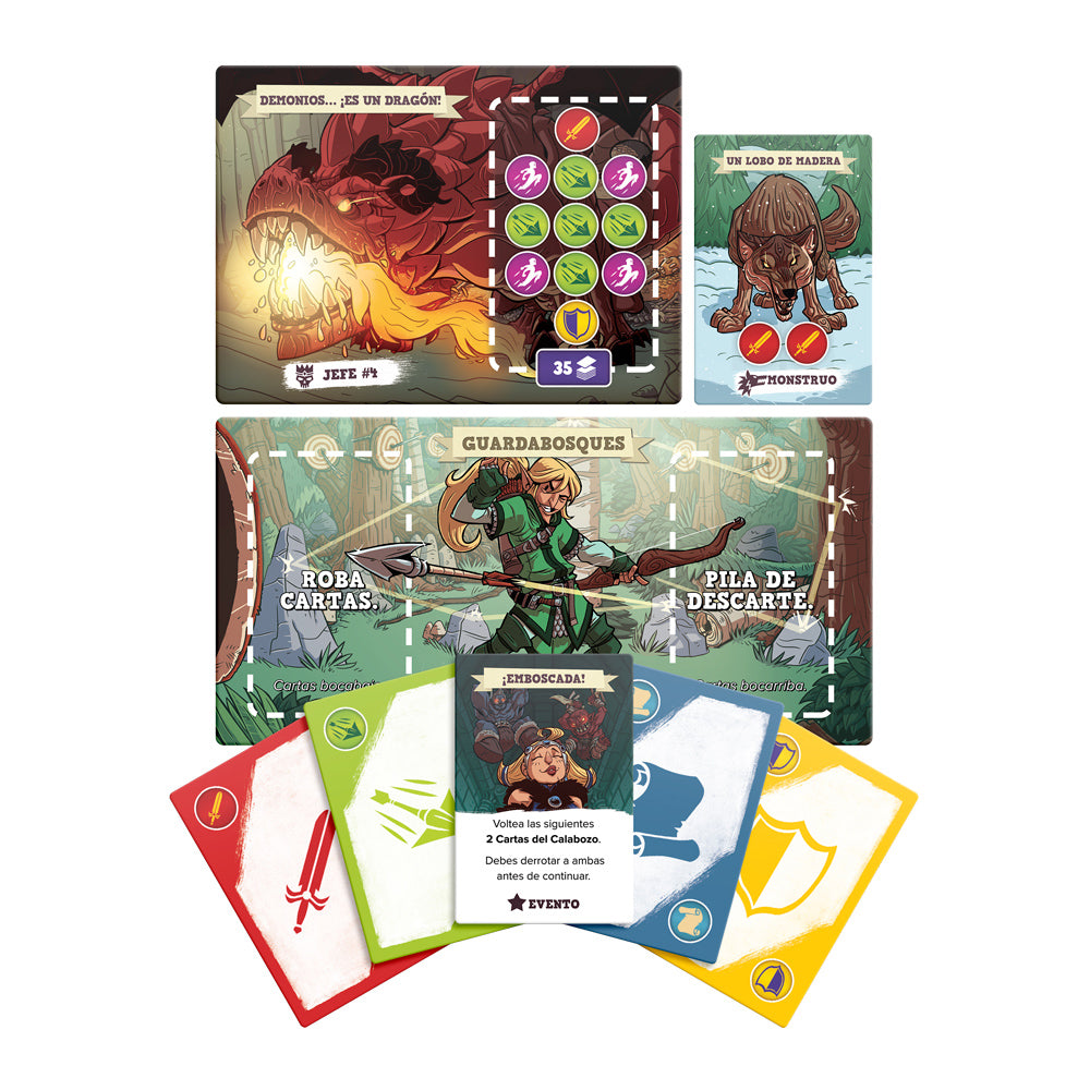 Juego de Mesa 5 Minutos en el Calabozo |  Novelty