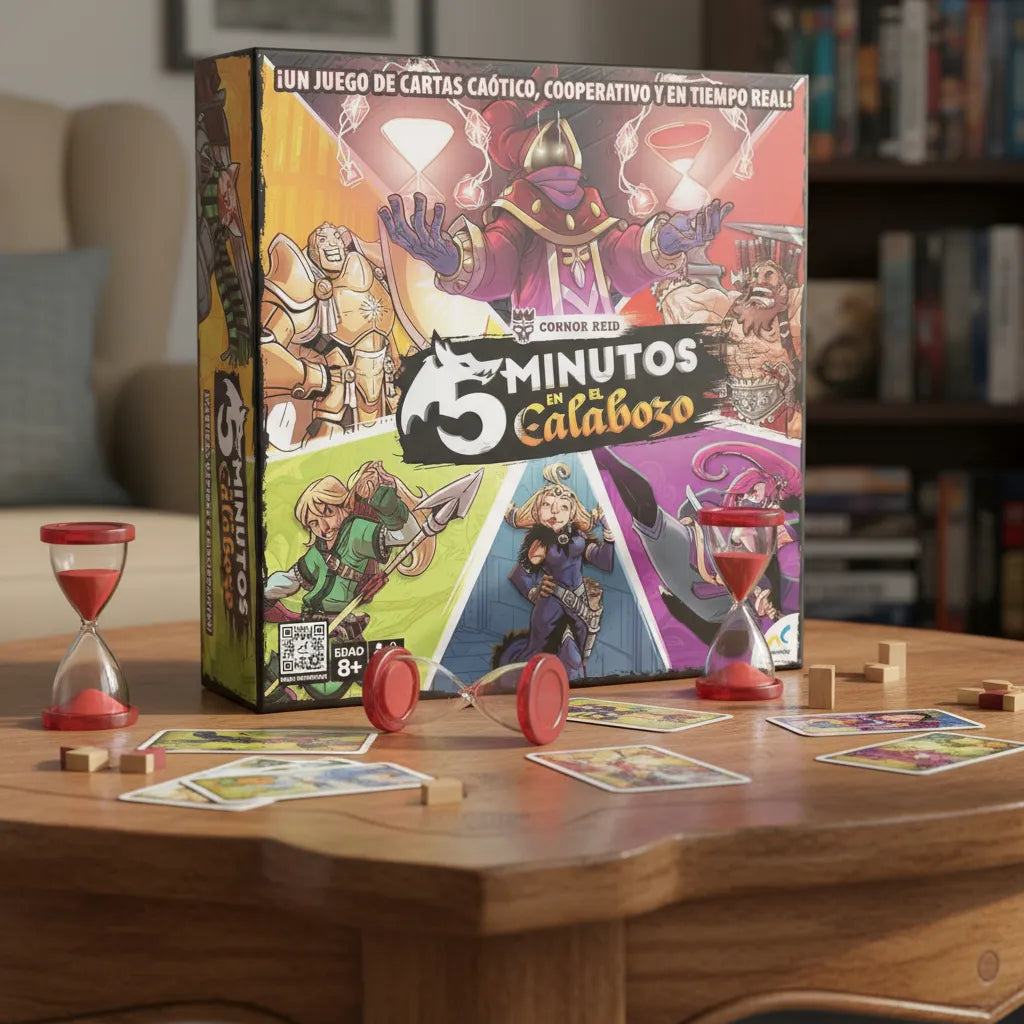 Juego de Mesa 5 Minutos en el Calabozo
