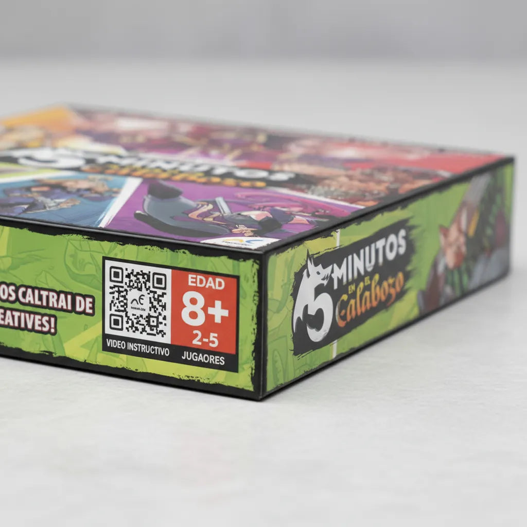 Juego de Mesa 5 Minutos en el Calabozo