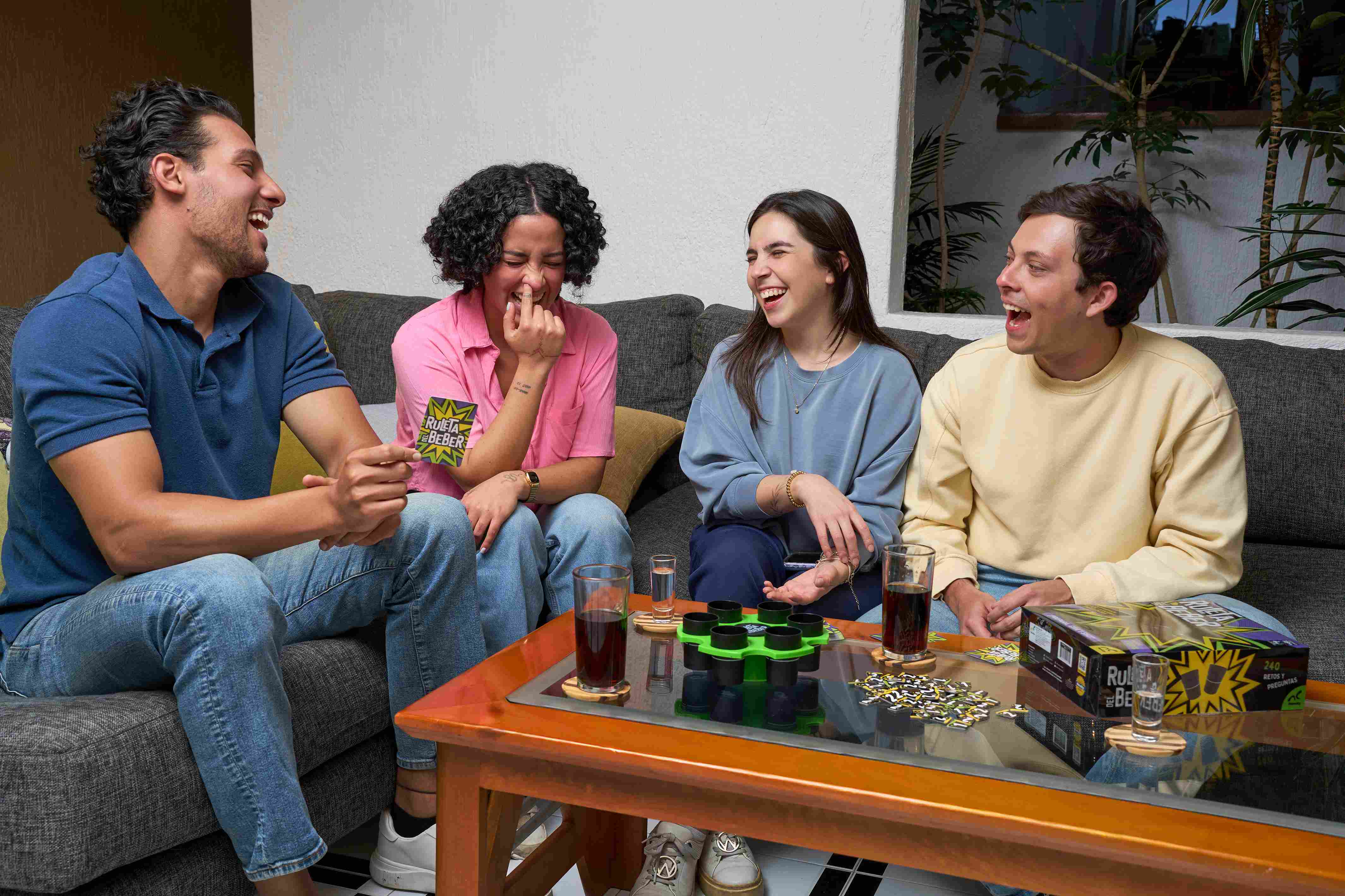 Juegos para Fiesta con Amigos | Basta, Ruleta y Cartas para Reuniones Novelty
