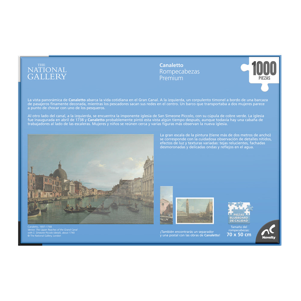 Rompecabezas Premium Canaleto 1000 Piezas
