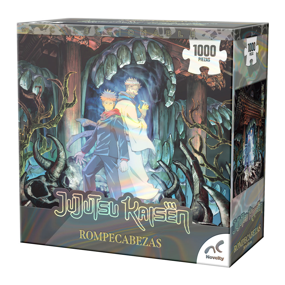 Rompecabezas Coleccionable Holográfico Jujutsu Kaisen 1000 Piezas
