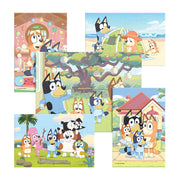 Rompecabezas Bluey 5 En 1 Caja De Madera