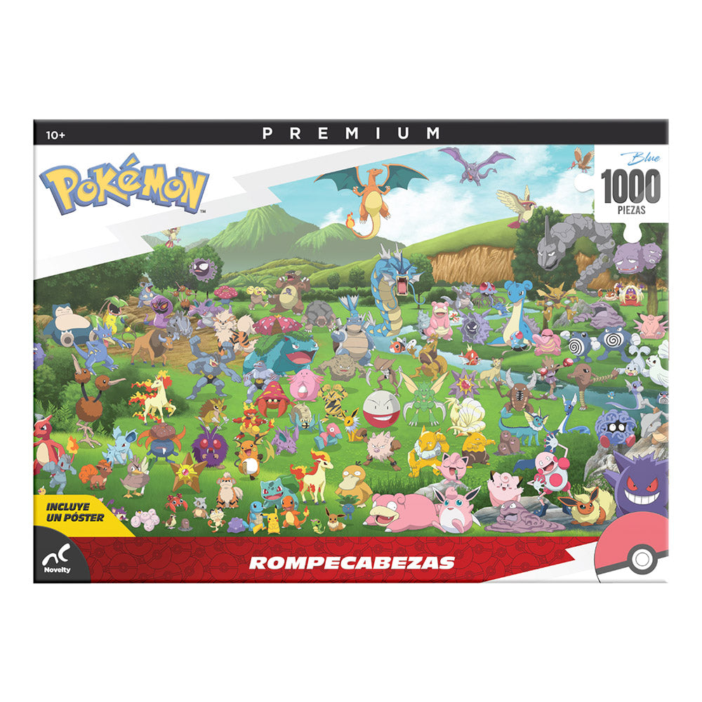 Rompecabezas Premium Pokemon 1000 Piezas – Novelty Corp