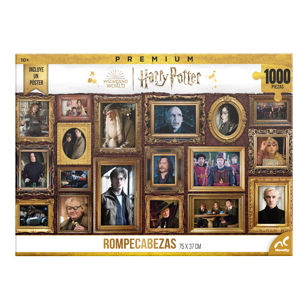 Rompecabezas Harry Potter Premium 1000 Piezas con Póster Exclusivo
