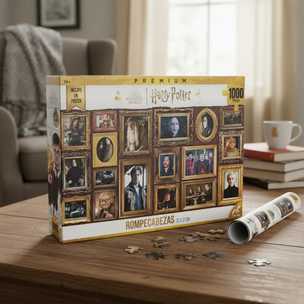 Rompecabezas Harry Potter Coleccionable Premium 1000 Piezas