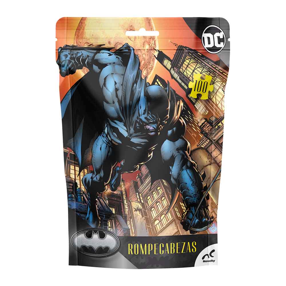 Rompecabezas Bolsa Foil Batman 100 Piezas
