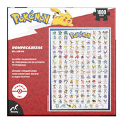 Rompecabezas Pokémon Edición Original 1000 Piezas | 151 Pokémon Kanto