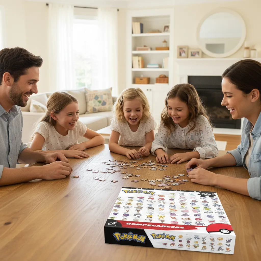 Rompecabezas Pokemon Edición Original 1000 Piezas