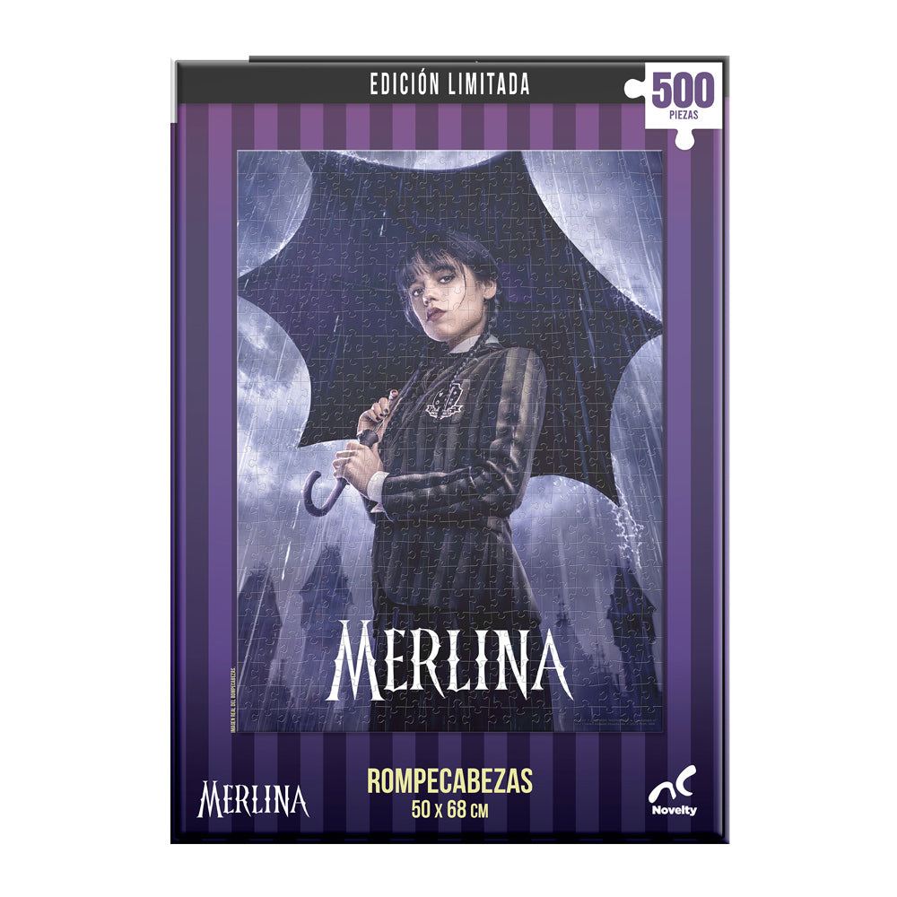 Rompecabezas Edición Limitada Merlina 500 Piezas