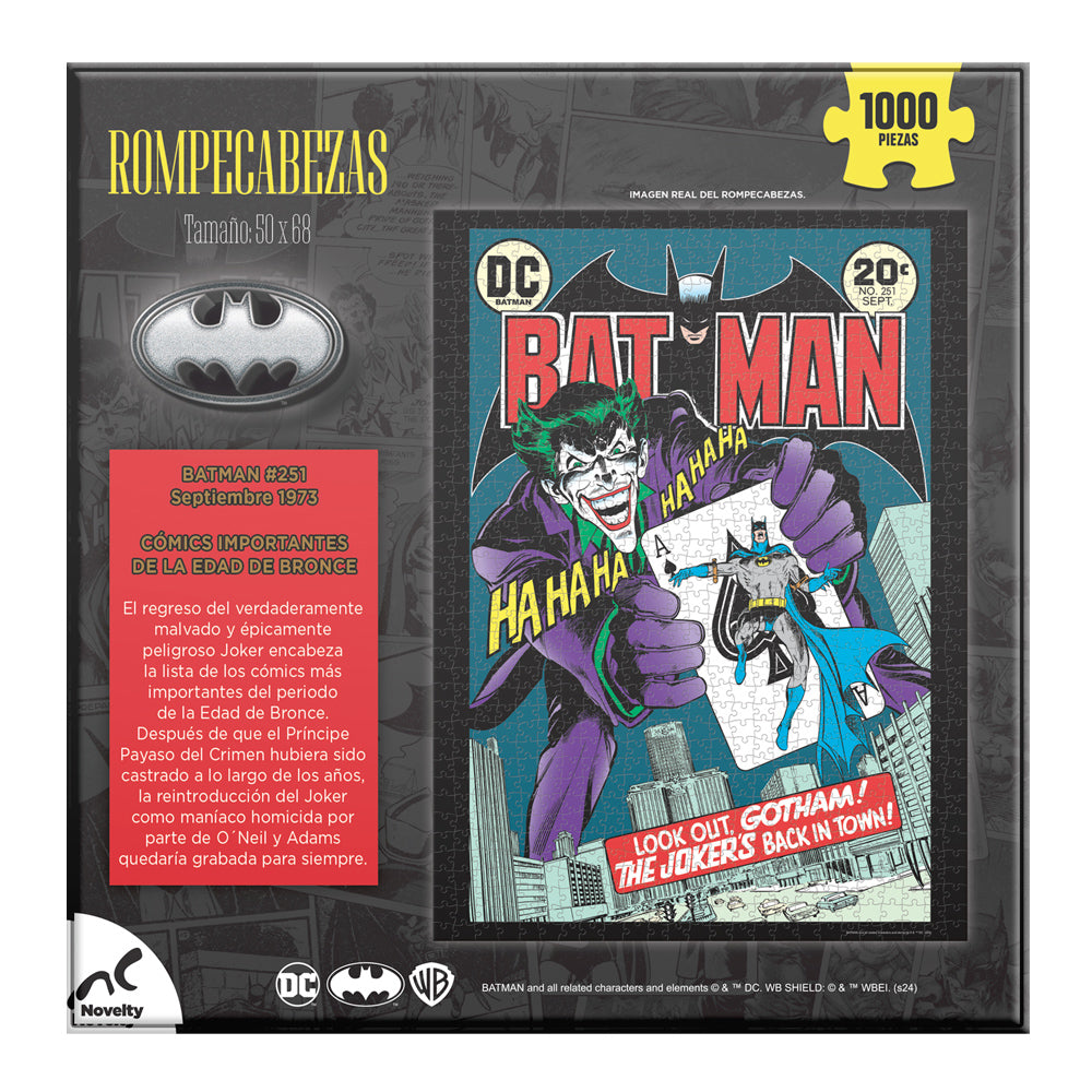 Rompecabezas Coleccionable Joker Comic 1000 Piezas