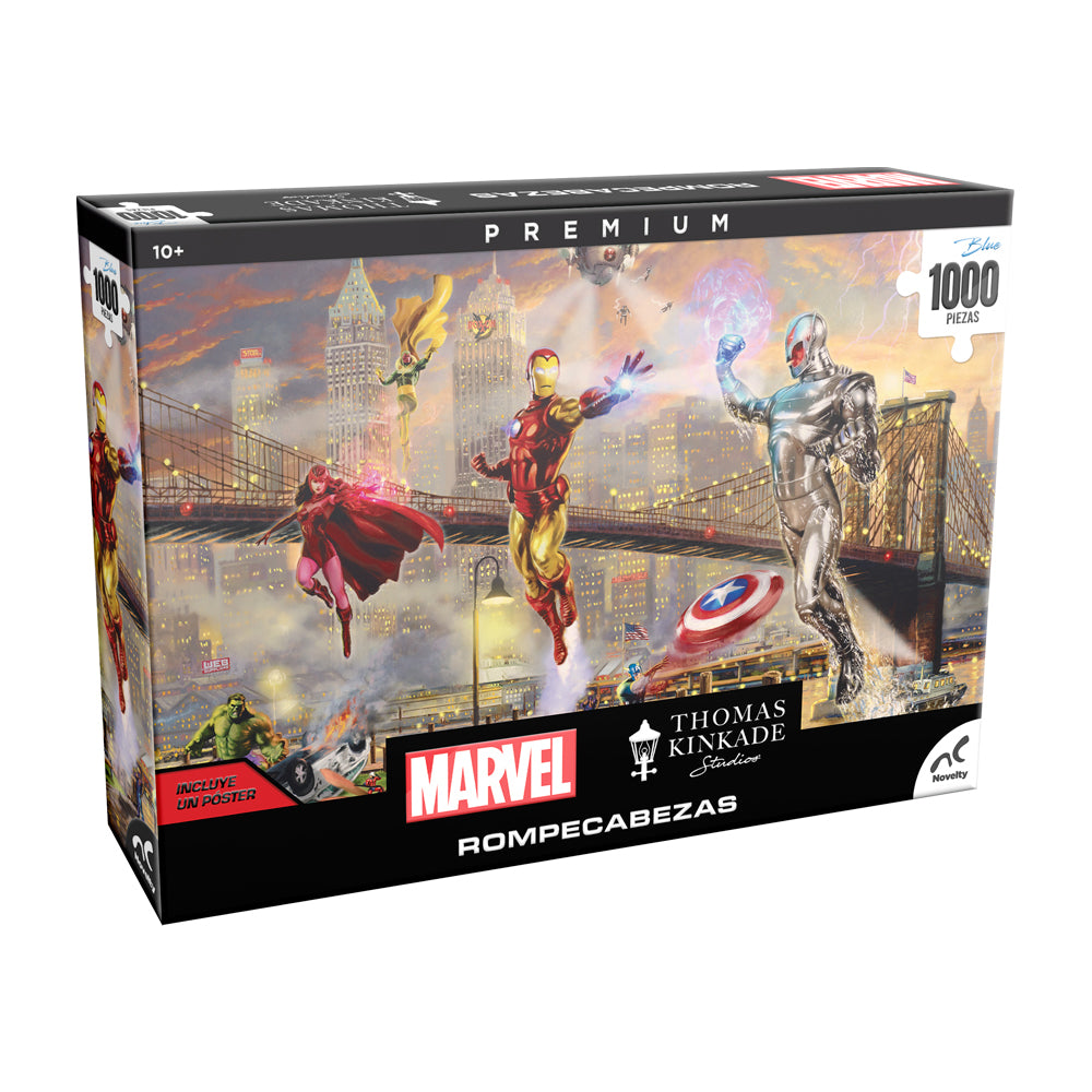 Rompecabezas Premium Iron Man - Tomas Kinkade 1000 Piezas