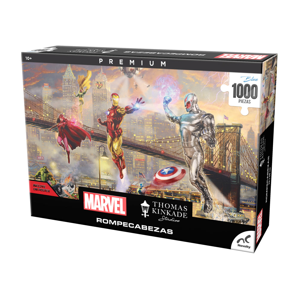 Rompecabezas Premium Iron Man - Tomas Kinkade 1000 Piezas