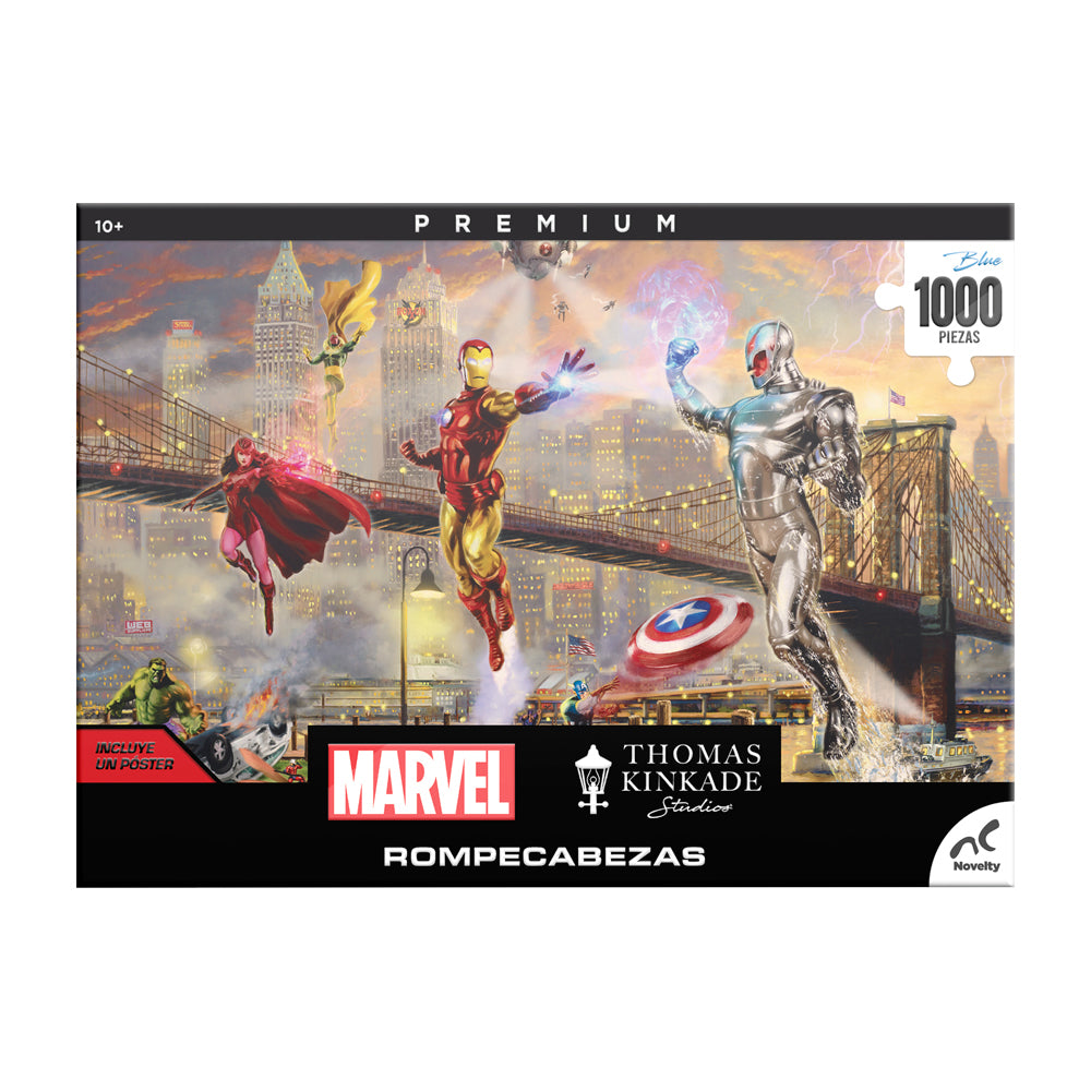 Rompecabezas Premium Iron Man - Tomas Kinkade 1000 Piezas