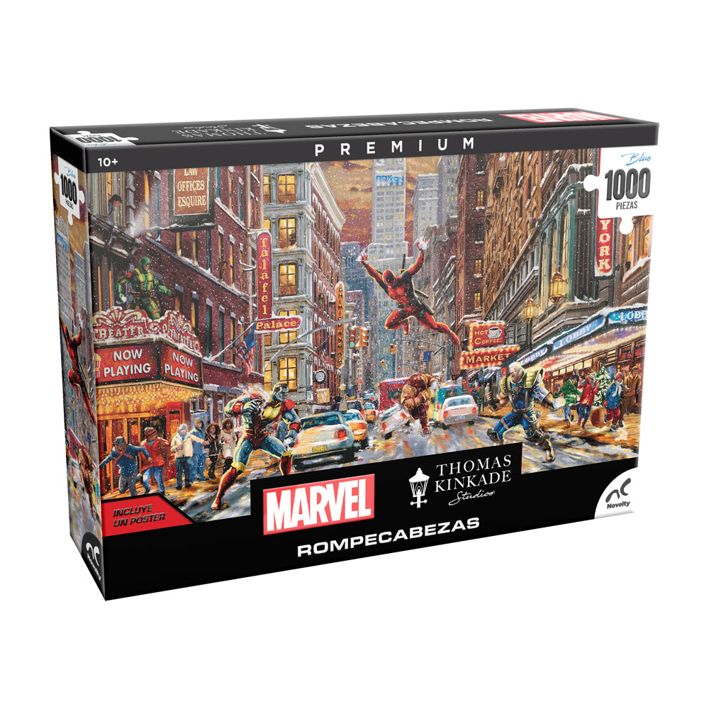 Rompecabezas Premium Deadpool - Tomas Kinkade 1000 Piezas