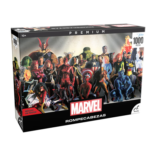 Rompecabezas Marvel Coleccionable Premium 1000 Piezas