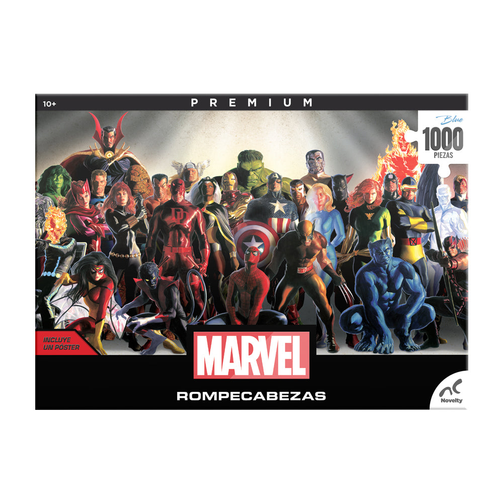 Rompecabezas Marvel Coleccionable Premium 1000 Piezas