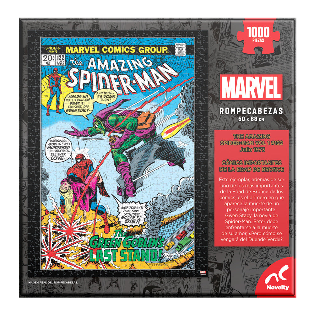 Rompecabezas Coleccionable Comic Amazing Spider - Man 1000 Piezas