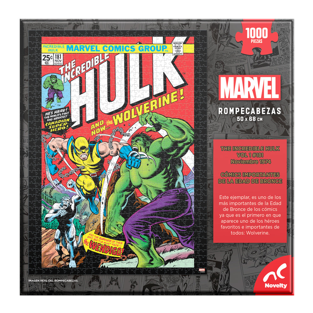 Rompecabezas Coleccionable Comic Hulk 1000 Piezas