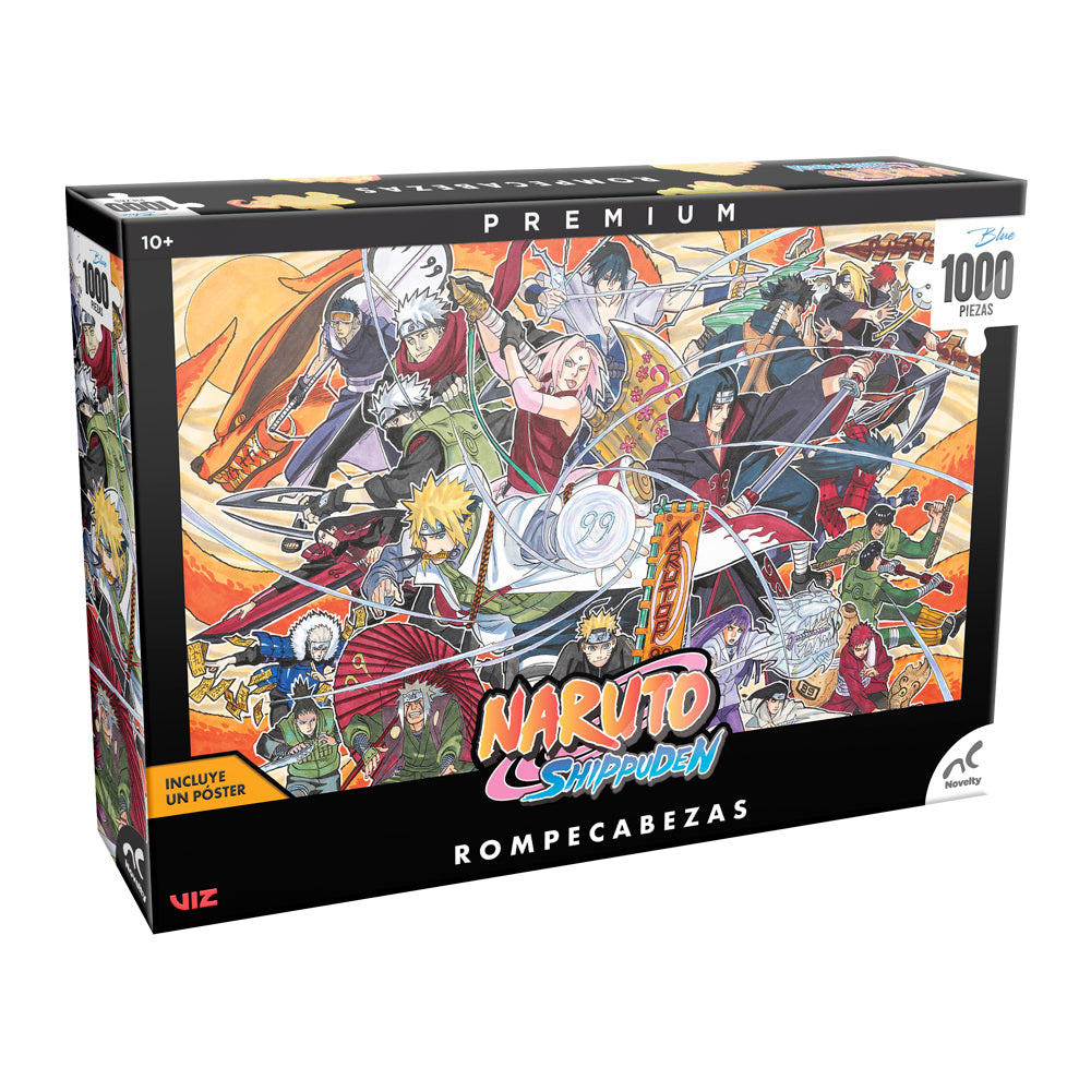 Rompecabezas Coleccionable Premium Naruto 99 - 1000 Piezas