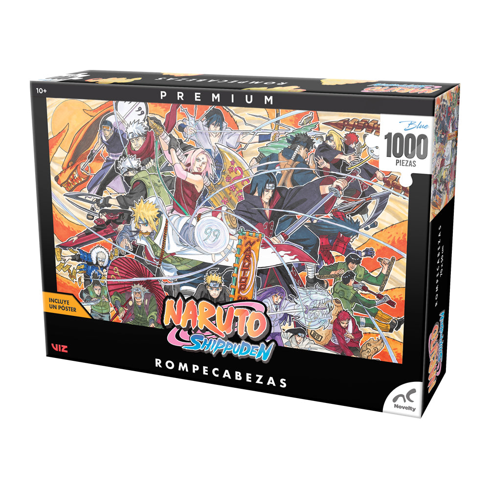 Rompecabezas Coleccionable Premium Naruto 99 - 1000 Piezas
