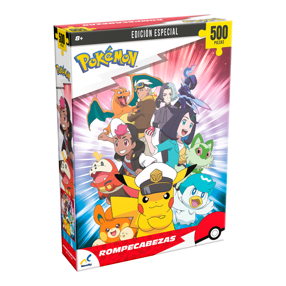 Rompecabezas Pokémon Horizons Edición Especial 500 Piezas