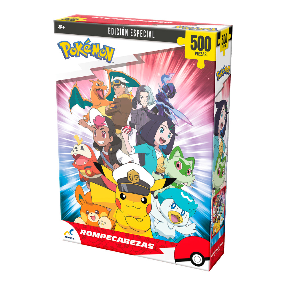 Rompecabezas Pokémon Horizons Edición Especial 500 Piezas