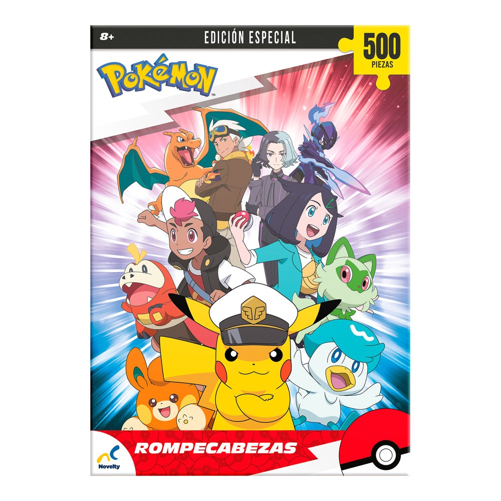 Rompecabezas Pokémon Horizons Edición Especial 500 Piezas