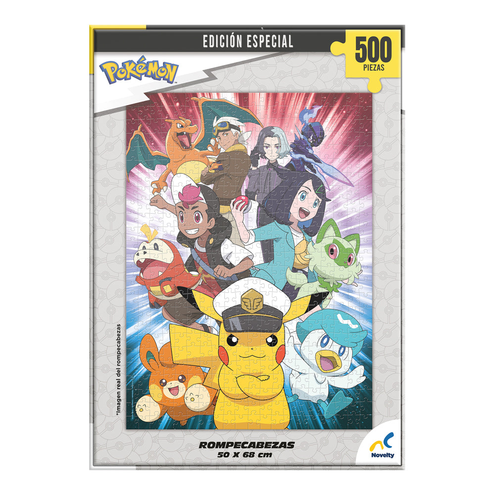 Rompecabezas Pokémon Horizons Edición Especial 500 Piezas