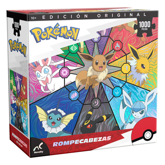 Rompecabezas Pokémon Eevee Original 1000 Piezas