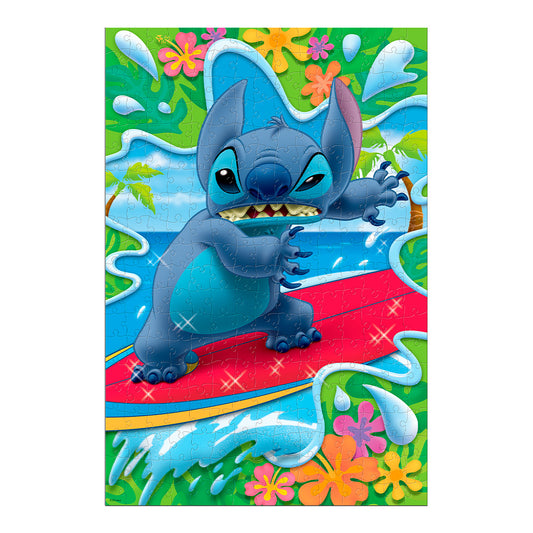 Rompecabezas Stitch lenticular de 300 piezas. Efecto 3D con diseño mágico de Disney. Perfecto para fans y coleccionistas
