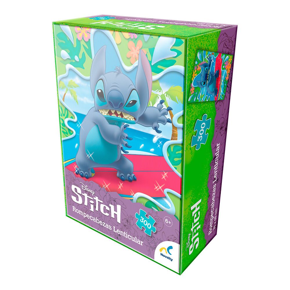 Rompecabezas Stitch Lenticular 300 Piezas