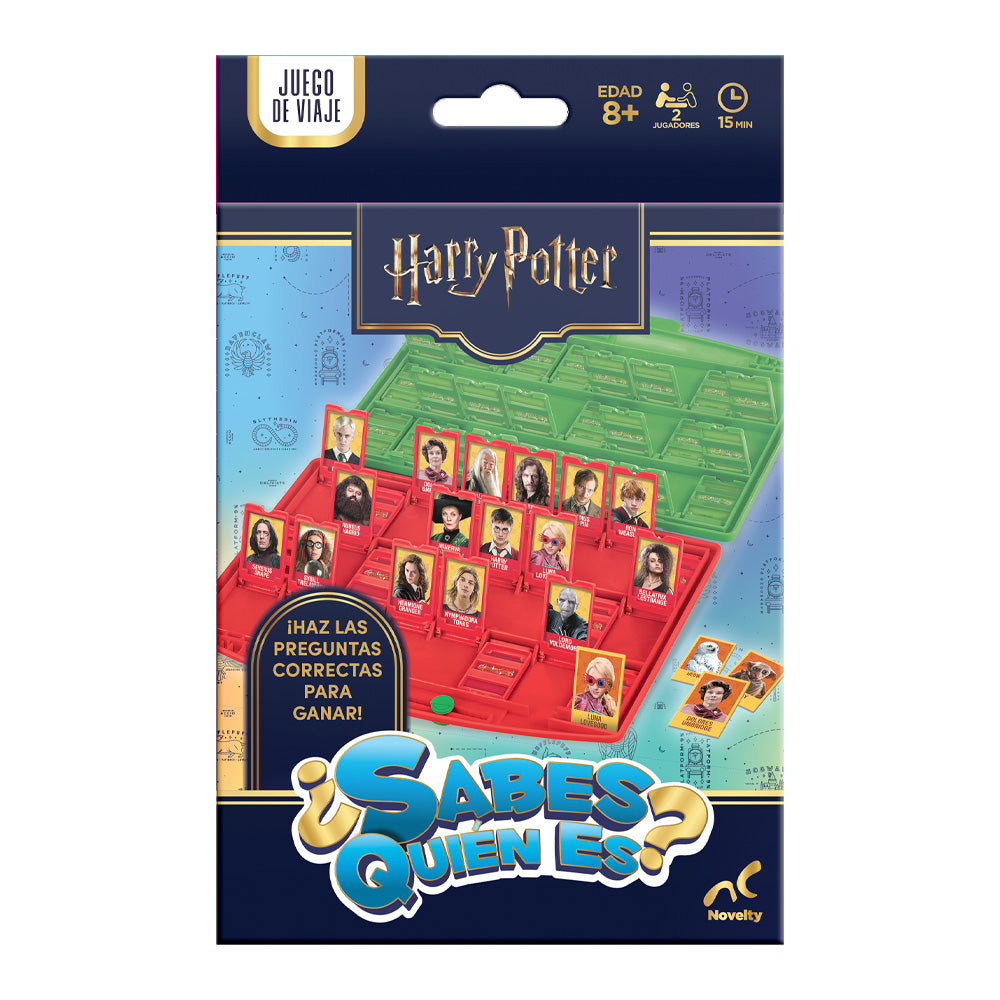 Juego de viaje ¿Sabes quien es?  Harry Potter