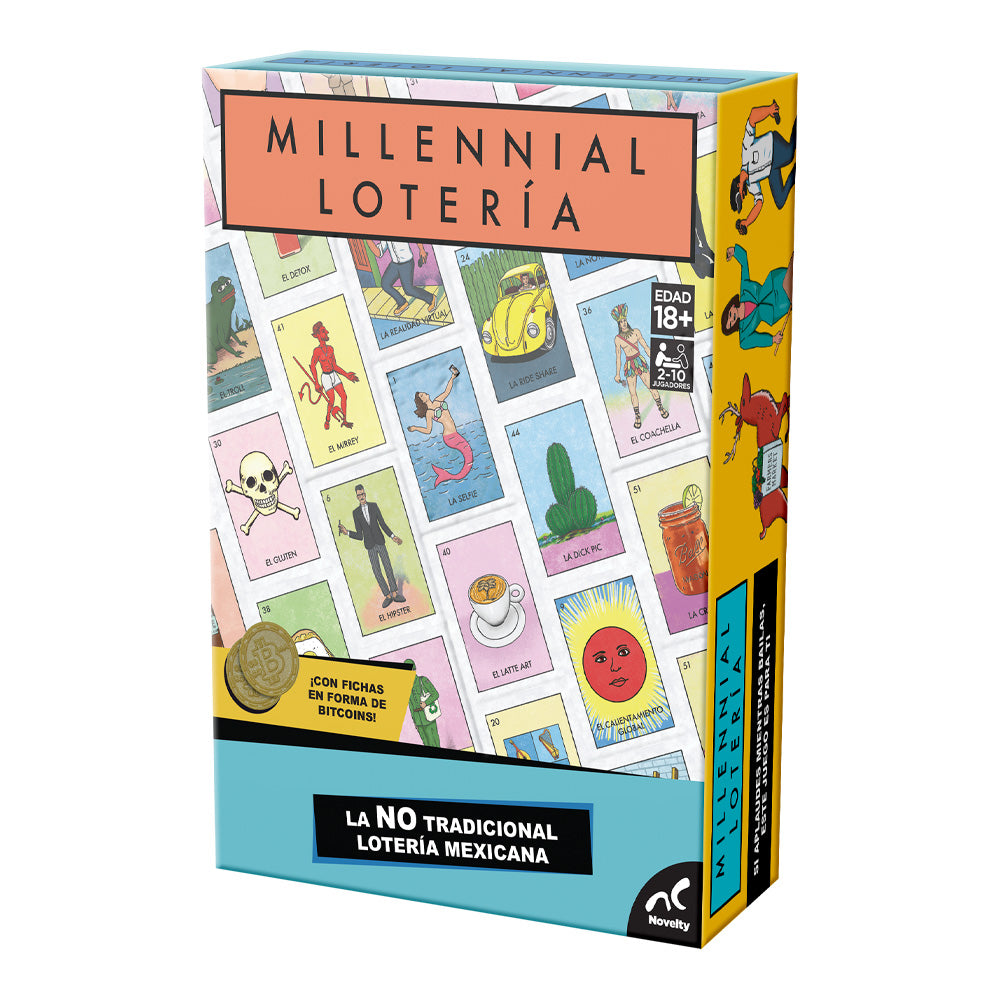 Lotería Millennial Novelty – Edición Divertida con Bitcoins