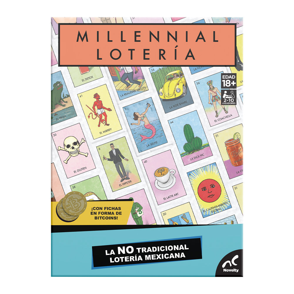 Lotería Millennial Novelty – Edición Divertida con Bitcoins