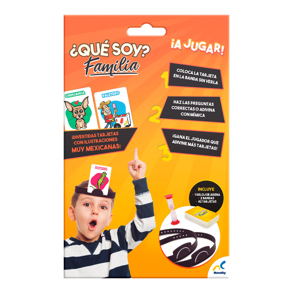 Juego de Viaje ¿Qué Soy? Familia