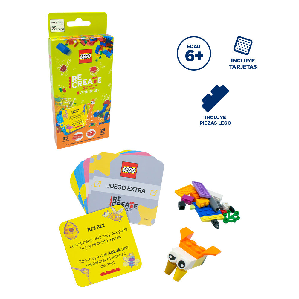 Juego Infantil Lego Recréate Animales
