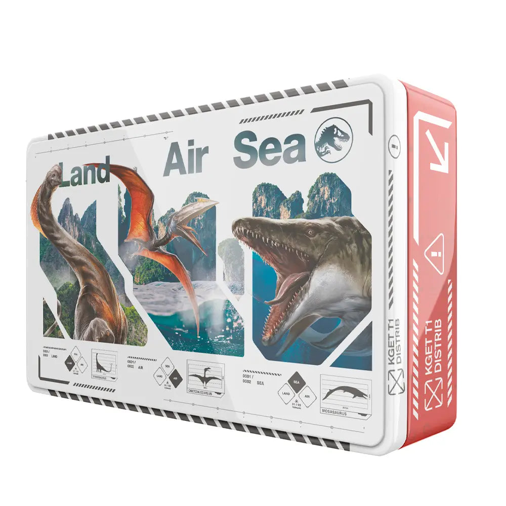 Rompecabezas Jurassic World Rebirth Panorámico 3 en 1