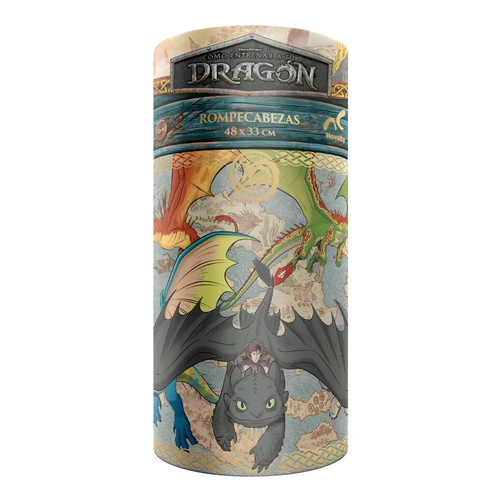 Rompecabezas Como entrenar a tu dragón-Novelty 100 piezas