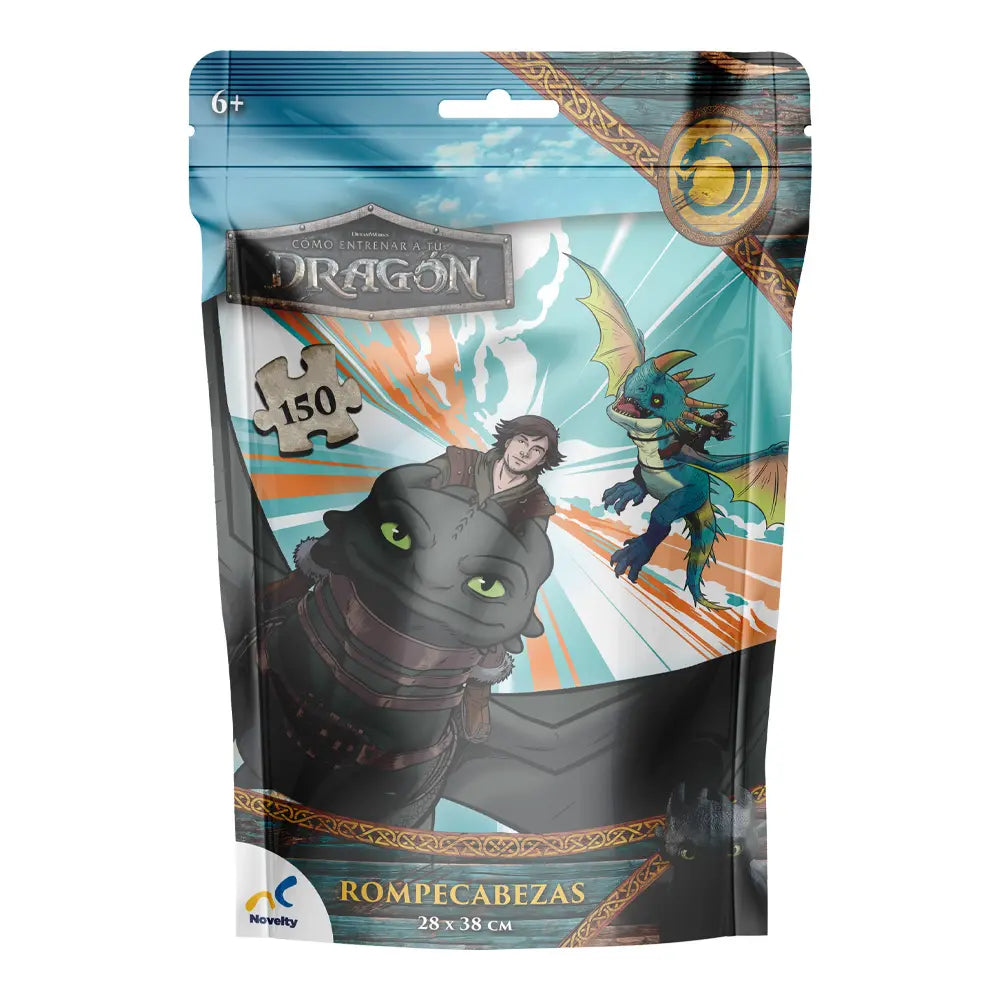 Rompecabezas Cómo Entrenar a tu Dragón – Bolsa Foil de 150 Piezas