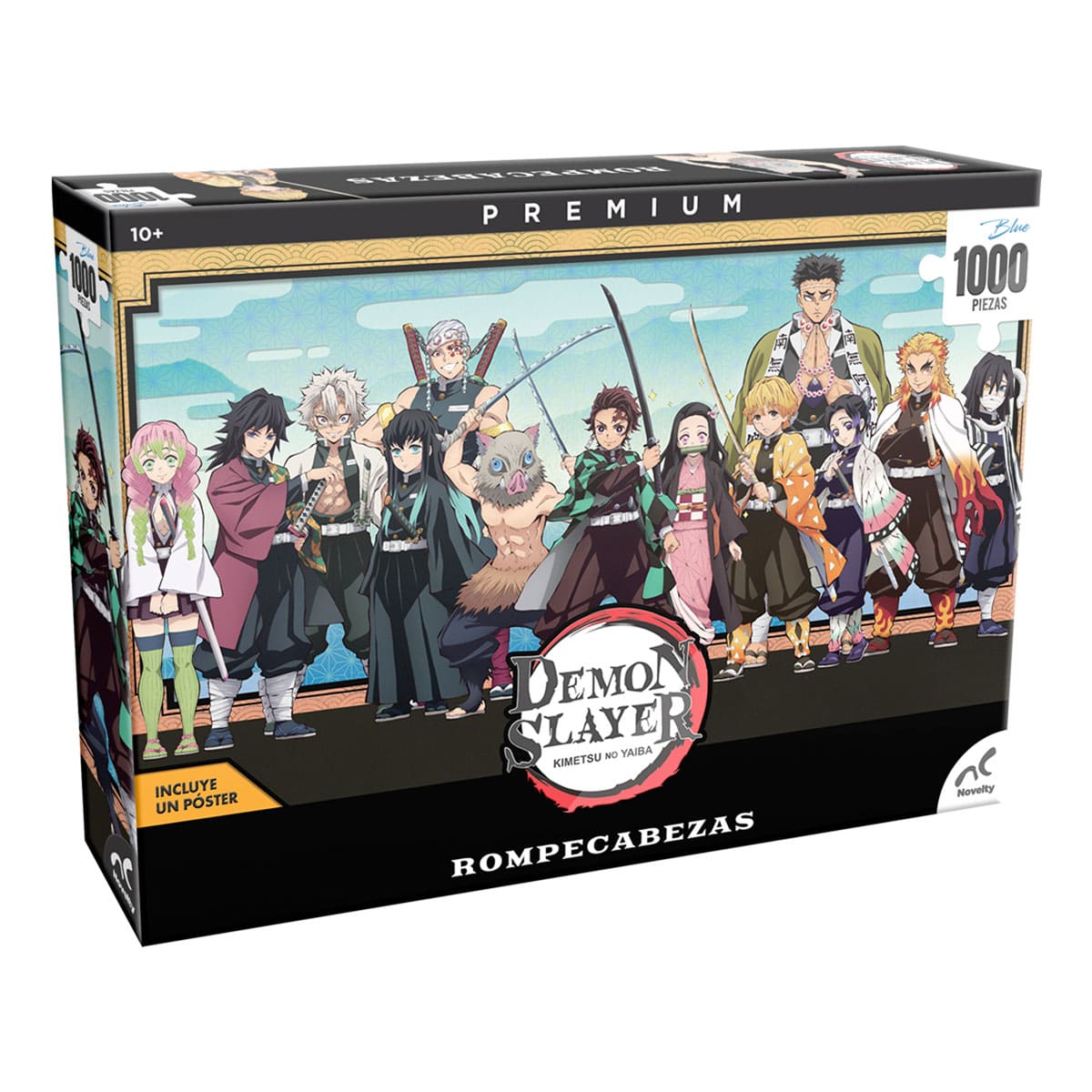 Rompecabezas Demon Slayer Coleccionable Premium 1000 Piezas